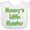 AA-White, variant on Inktastic Mommy's Little Monster Boys or Girls Baby Bib