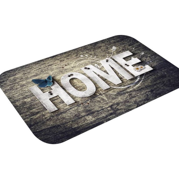 3D Printed Flannel Area Rug,Thickened Non-Slip Absorbent Water Backing Soft Floor Mat Pad Bathroom Rugs for Home Decorative