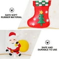 thumbnail image 2 of 12 pcs Xmas Cake Topper Cartoon Santa Cake Decoration Baking Insert (Random Style), 2 of 7