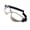 White, variant on Basketball Training Eyewear for Dribble Drills, Lightweight Molded Frame with Elastic Head Strap for Control Use