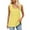 Yellow, variant on MIXUE Womens Summer Tops Solid Color Crew Neck Sleeveless Loose T-shirts Holiday Wear,Yellow,S