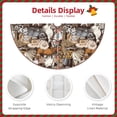 thumbnail image 3 of Defioc Cut Cats for Christmas Tree Skirt Snowman Xmas Tree Skirt Farmhouse Christmas Decorations Tree Mat for Holiday Party Decor-30", 3 of 6