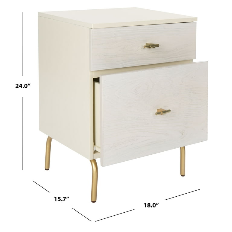 Genevieve 2 drawer on sale nightstand