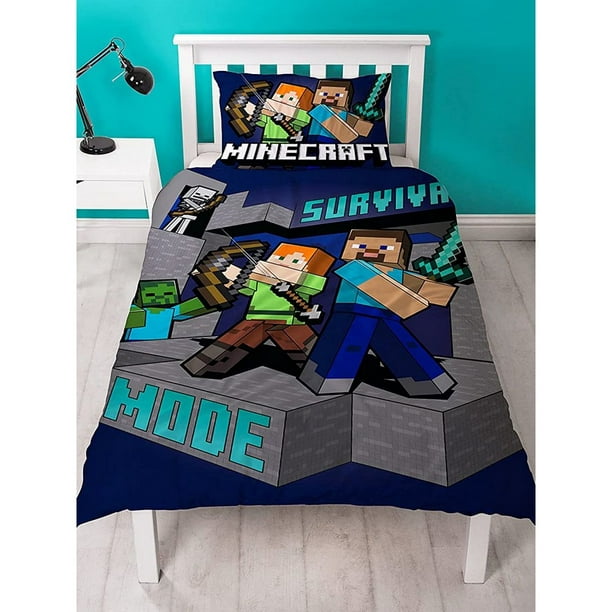 Minecraft - Parure de lit SURVIVE 
