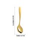 thumbnail image 3 of Cuchara y tenedor de acero inoxidable 304 con mango curvo y rueda de tela ligera, ideal para hoteles, restaurantes, vajillas, cucharas para sopa, cucharas y tenedores para niños. Cuchara de acero inox, 3 of 6