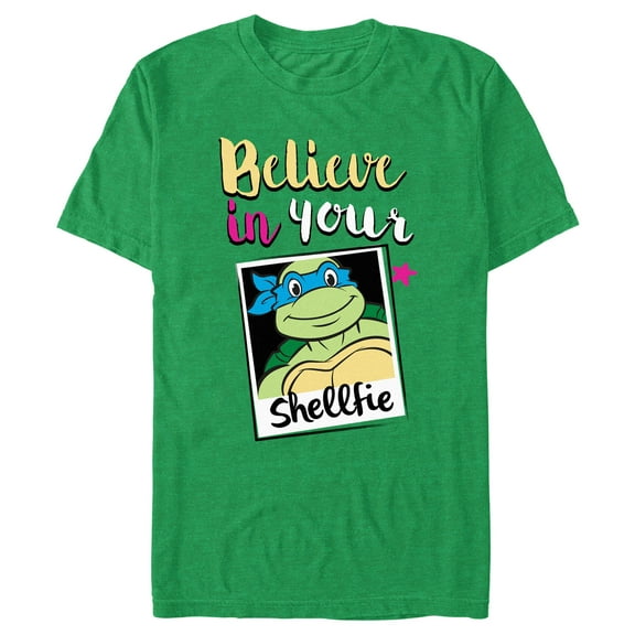 Men's Teenage Mutant Ninja Turtles Leonardo Believe in Your Shellfie Graphic T-Shirt