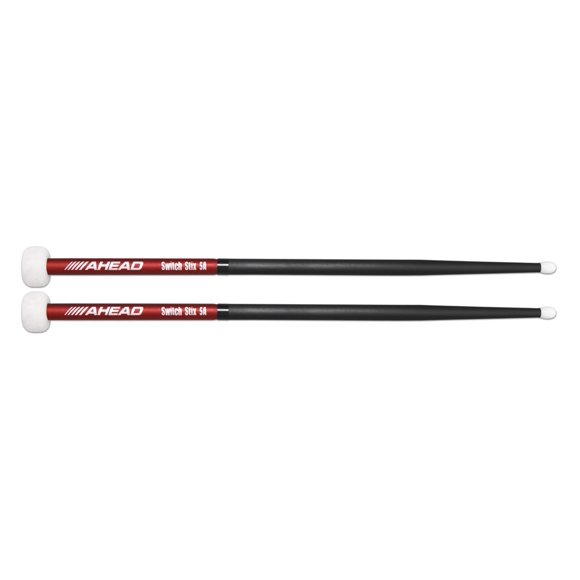 Baquetas para batería Ahead SW5A Switch Stix 40,6 cm rojas