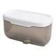 thumbnail image 1 of Injueey Caja de pañuelos Portarrollos de papel a prueba de agua Estuche de almacenamiento para inodoro montado en la pared Estante Juegos de accesorios de baño gris, 1 of 6