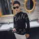 thumbnail image 5 of Suéter de punto para hombre, nuevo, de otoño e invierno, grueso, de manga larga, estilo urbano, estilo coreano, a la moda, 5 of 5