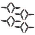 thumbnail image 1 of 4 pares de hélices de repuesto de liberación rápida para DJI FPV Combo (borde rojo), 1 of 8