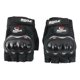 thumbnail image 2 of Guantes Roda Medio Dedo Negro, 2 of 3