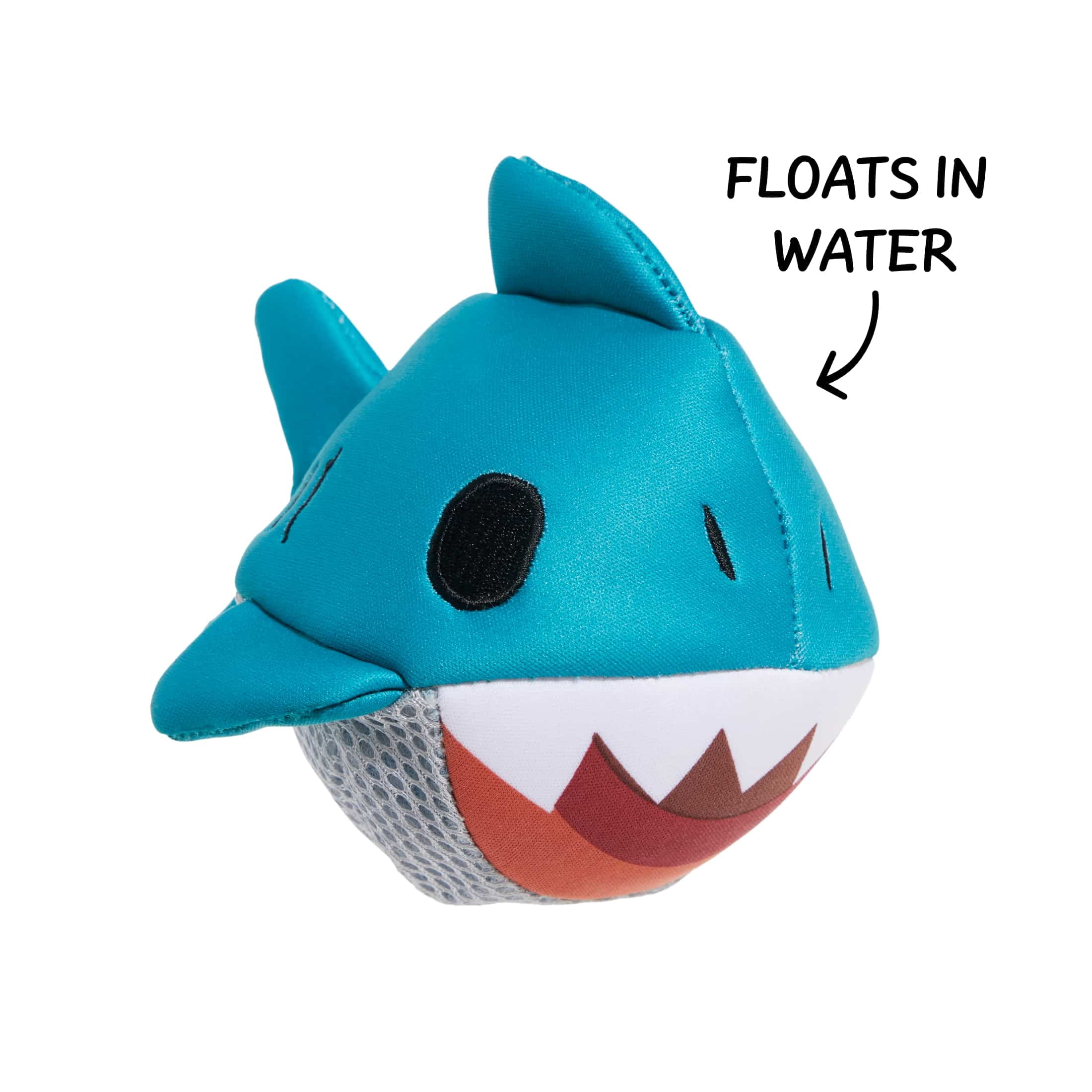 BARK Great White Dewight Durable Dog Toy for Active Pups