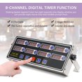 thumbnail image 3 of Commercial Kitchen Timers for Cooking Timer Manual Big Large Timer Digital Timer 8 Channel Digital Kitchen Timers Commercial Fryer Reminder with Loud Alarm for Boiling Eggs, 3 of 5