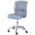 Mainstays MidBack, Vinyl Mesh Task Office Chair, Gray