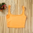 thumbnail image 2 of Musuos Women Top Shirt Solid Color Slim Sling Crop Tank Top Summer Hot Outfit, 2 of 5