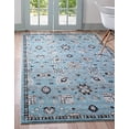 thumbnail image 1 of Unique Loom 3125996 Area Rug, 9 x 12 Feet, Light Blue/Ivory, 1 of 5