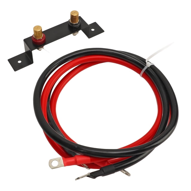 Battery Jump Post, Remote Battery Terminals Relocation Kit, Waterproof and Dustproof, 2Pcs 1.2m Premium Copper Cables, Easy to Install, for X3 Model UTV ATV Car Truck RV Tractor