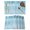 Teal, variant on Grey Placemats Set of 4, Modern Abstract Art Ombre Striped Placemats for Dining Table, Place Mats for Kitchen Tabletop, Waterproof Wipeable Dining Table Mats Set