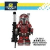 8002 Reloaded Mandalorian Series Assembled Particle Building Block Minifigure Children's Toy WM6094