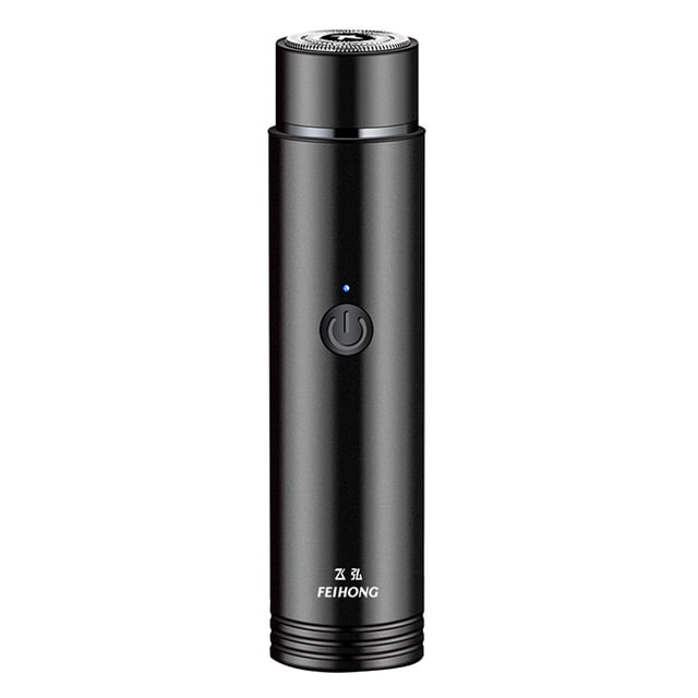 MasteelfCA 1Pc Portable Mini Electric Razor Rechargeable Shaver for Men Hair Removal Device