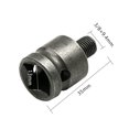thumbnail image 5 of Broca de varilla adaptadora de cañón de aire 3/8 para taladro de impacto, llave eléctrica, cabezal de conversión, portabrocas cuadrado para carpintería, cabezal de conversión de portabrocas de, 5 of 5