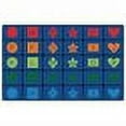 thumbnail image 2 of Carpets For Kids 3234 Simple Shapes Seating 8.33 ft. x 13.33 ft. Rectangle Rug, 2 of 2