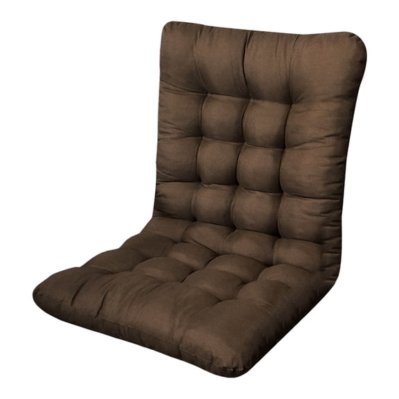 High Back Chair Cushion - Thick Memory Foam Seat Pad with Non- Ties, Waterproof Indoor/Outdoor Rocking & Patio Chair Cushions, Comfortable Support for Office, Garden & Home