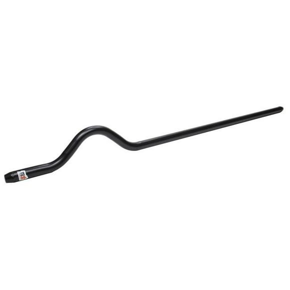 50 in. S-Bend Chromoly Steering Rod, Black