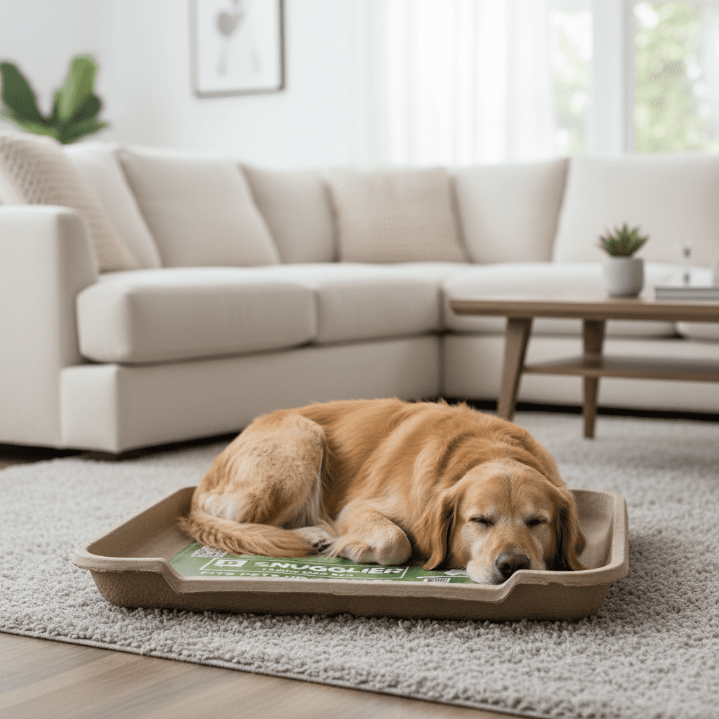 B-Snugglier Large Safety and Comfort Pet-Inspired Design Dog / Cat Bed