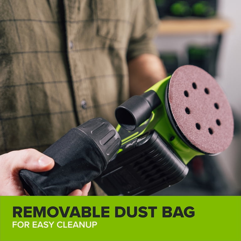 Greenworks PowerAll 24V Brushless Orbital Sander, Tool Only
