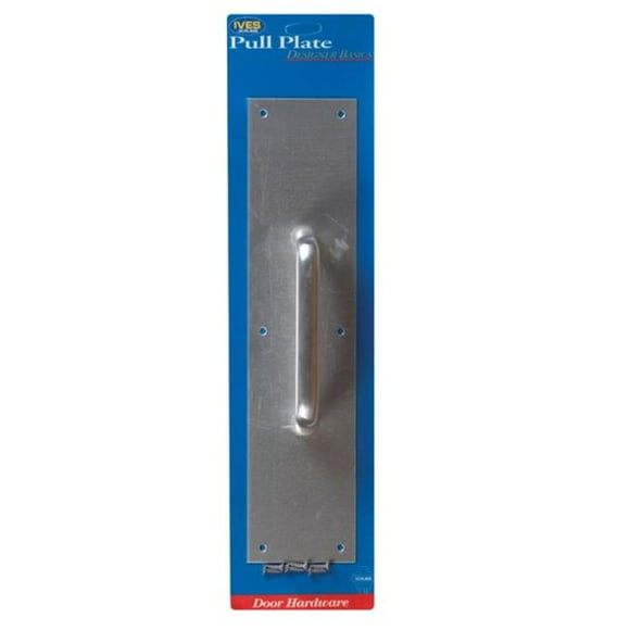 H.B. Ives C8302-6P28 3.5 x 15 x 6 in. Aluminum Pull Plate
