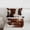 Brown White, variant on Homewish Deer Print Bedding Comforter Set 2pcs for Teens Boys Girls,Jungle Animal Twin Comforter Sets Microfiber,Brown White Breathable Bedding Set,Breathable Home Decor,Reversible