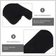 thumbnail image 3 of FOMIYES 1Par Accesorio Protector Para Puerta De Negro Para Protección Y Estilo Interior, 3 of 8