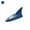 Blue, variant on Universal LED Light Car Shark Fin Antenna with Solar Energy Auto Radio Signal Aerials Roof Antennas Driving Safety Warning Light