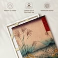 thumbnail image 6 of Elephant Stock Otsuki Fields In Kai Province Wall Art - Vertical Canvas Wall Art - Living Room Wall Decor - Nature Canvas - Green And Beige Decor By Utagawa Hiroshige - 8" x 12", 6 of 8
