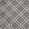 thumbnail image 3 of SAFAVIEH Himalaya Maralyn Geometric Wool Area Rug, Dark Grey/Ivory, 6' x 6' Round, 3 of 4
