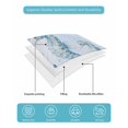 thumbnail image 4 of Full Size Quilt Bedding Set, Seahorse Coastal Reversible Summer Quilt 3 Pieces, Nautical Seaside Coral Starfish Conch Lightweight Bedspreads Coverlets with 2 Pillow Shams for All Seasons, 4 of 5