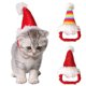 thumbnail image 4 of Gorro Navideño Para Mascotas, Accesorios Festivos Para Mascotas Pequeñas, Erizo, Cerdo Holandés, Accesorios Navideños De Franela Con Correa Para Mascotas., 4 of 5