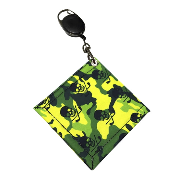 Toalla de limpieza de pelotas de golf Mini Square Golf Ball Club Head Limpiador de tela Toallas Accesorio de golf JShteea El nuevo