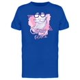 thumbnail image 1 of Crazy Beard Pink & White Tee Men's -Image by Shutterstock, 1 of 2