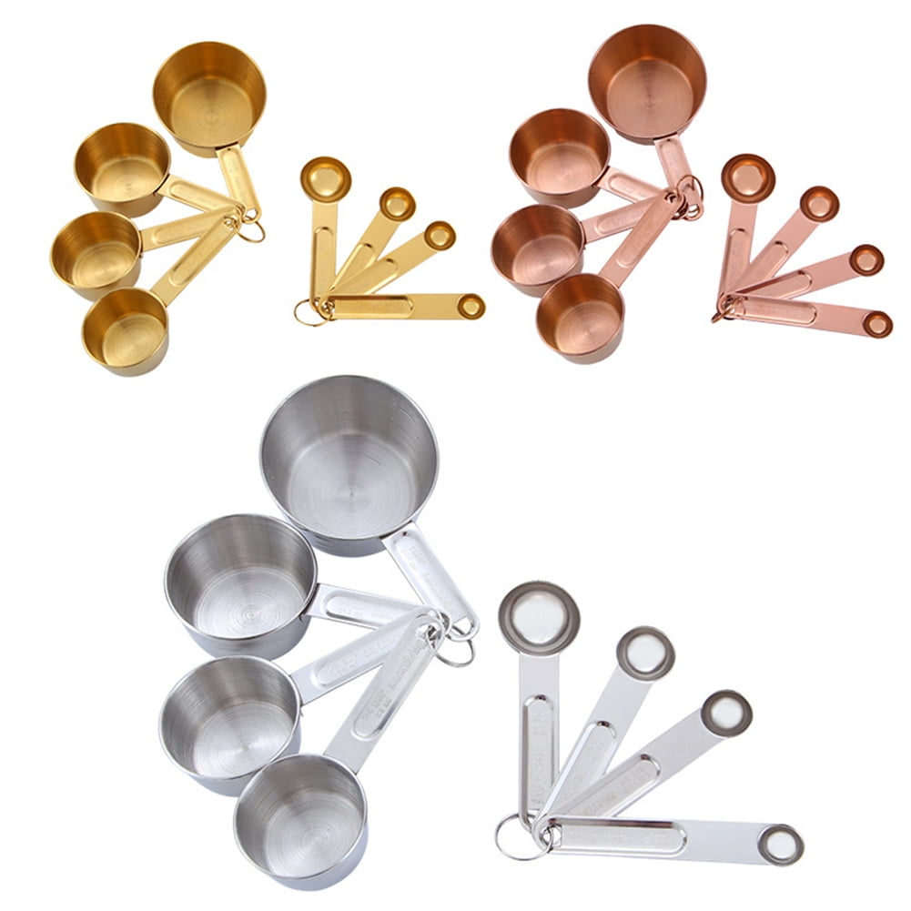 8PCS Measuring Cups Spoons Set For Baking Cake Pastry Cooking Utensils  Kitchen Tools Accessories Gadget Sets Ustenes of Cuisine