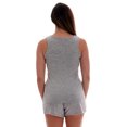 thumbnail image 2 of #followme Ultra Soft Loungewear Short Set for Women (X-Large, Grey), 2 of 3