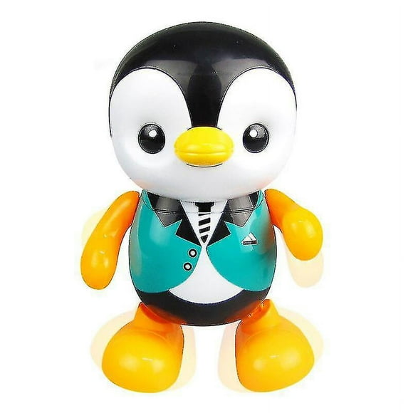 youth Toy Cute Smart Swing Dancing Penguin Early Education Emotional Intelligence Education Music Learning Walking Singing Flashing Led Light-SHUNJING