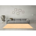 thumbnail image 3 of Ahgly Company Indoor Rectangle Solid Orange Modern Area Rugs, 5' x 7', 3 of 4