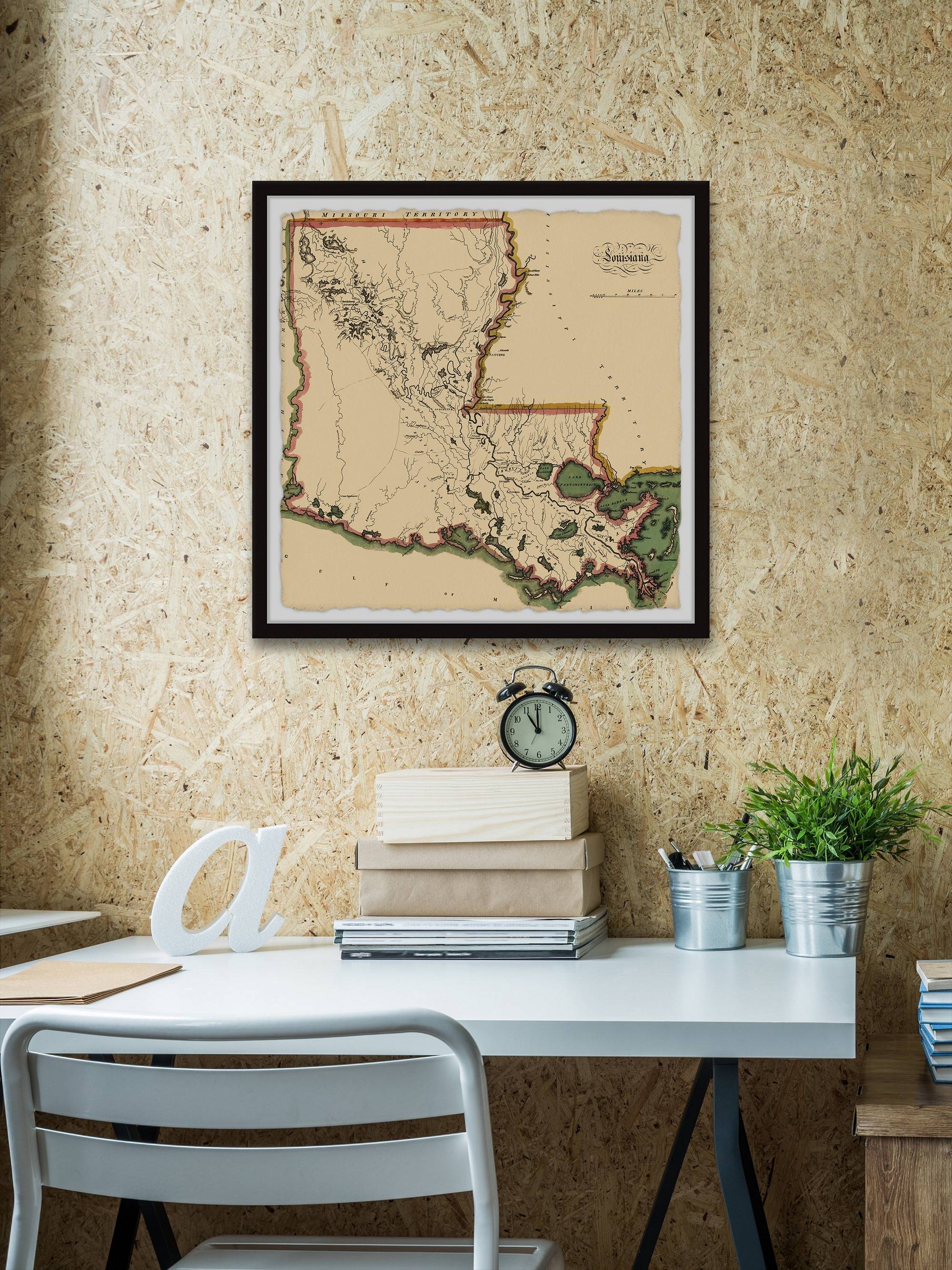 Marmont Hill Colored Outline Framed Wall Art