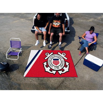 Fanmats Military 60 x 72 in. Tailgater Mat - Coast Guard Academy