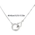 thumbnail image 3 of Lerpwige Silver Plated Minimalist Necklace For Everyday Wear Stackable Fashion Accessory, 3 of 13