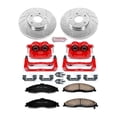thumbnail image 2 of PowerStop Front Z23 Evolution Sport Brake Pad and Rotor Kit with Red Powder Coated Calipers Fits: CHEVROLET PONTIAC Select Models KC1547, 2 of 2