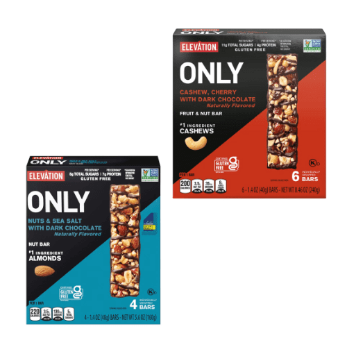 Elevation Only Granola Bar Mixed 2-Pack ,8.46 oz