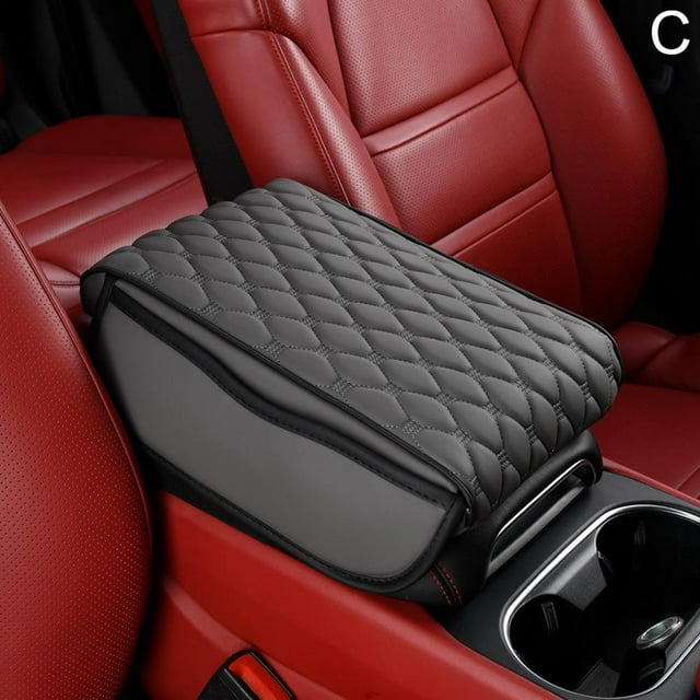Boîte de Rangement pour Accessoires Auto, Cuir, Tapis d'Armoire G1KD--